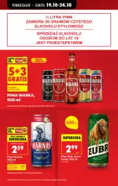 Biedronka gazetka | Codziennie niskie ceny Strona 15: Piwa Warka, Piwo Harnas €2,59
