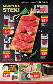Biedronka gazetka | Codziennie niskie ceny Strona 33: Kraina Mięs Stek Wołowy €5,99, Souvlaki greckie z ziołami €14,99