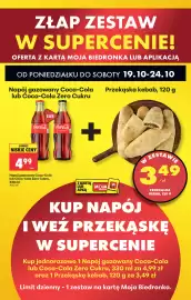 Biedronka gazetka | Codziennie niskie ceny Strona 38: Napój gazowany Coca-Cola lub Coca-Cola Zero Cukru €4,99