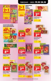 Biedronka gazetka | Codziennie niskie ceny Strona 67: Wafle z nadzieniem torcik Bonitki €12,99, Ciastka kruche Bonitki €3,99