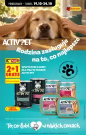 Biedronka gazetka | Codziennie niskie ceny Strona 86: Karma dla psa Activ Pet