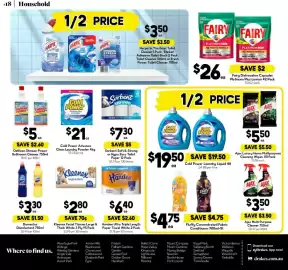 Drakes catalogue week 43 Page 19: Handee Ultra Triple Length Paper Towel White 2 Pack €6,40, Domestos Disinfectant €3,30