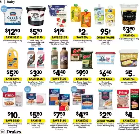 Drakes catalogue week 43 Page 9: Daily Juice Co Orange Juice €5,90, Bega Cheese Slices €9,50