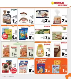 Volantino Conad Superstore Pagina 17: Pane Piacersì Conad semi e noci - proteico €1,49