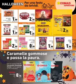 Volantino Conad Superstore Pagina 19: Torroncini Sperlari €2,99, Caramelle gommose Haribo €0,99