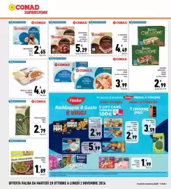 Volantino Conad Superstore Pagina 20: Buon Minestrone Orogel €1,89, La Pasticceria Conad Tiramisù €4,49