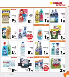 Volantino Conad Superstore Pagina 23: Set pulizia pavimenti con mocio Conad €7,90