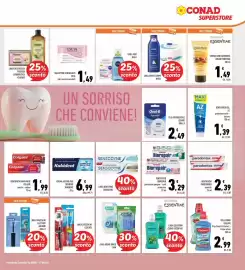 Volantino Conad Superstore Pagina 25: Dentifricio Biorepair €3,29, Linea igiene orale Gum