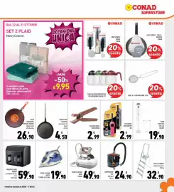 Volantino Conad Superstore Pagina 27: Utensili cucina Conad, Mixer Moulinex €19,90