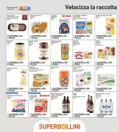 Volantino Conad Superstore Pagina 30: Salmone norvegese Conad €1,00, La merenda Teneroni dischetti prosciutto cotto €1,00