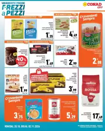 Volantino Conad City Pagina 12: Nutella B-ready €1,99, Tartufone €3,99
