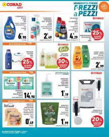 Volantino Conad City Pagina 17: Sapone disinfettante Conad Parafarmacia €1,19, Babyprodukte Linea Conad Baby