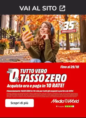 Volantino MediaWorld (valido fino al 29-10)