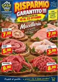 Volantino A Casa Mia Pagina 8: a CASA MIA SUPERMERCATI La convenienza sempre con te! POLPETTONE FARCITO VARI GUSTI 7,999 €