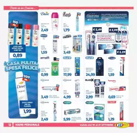 Volantino GeD Shopping Pagina 12: Dent. 75 ml purple correct €2,99, Spray mantovani €1,59