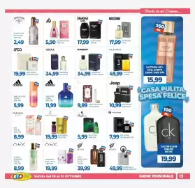 Volantino GeD Shopping Pagina 13: Passport EDP ALV by Alviero Martini €19,99, Adidas VIBES EDP €11,99