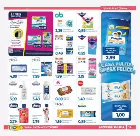 Volantino GeD Shopping Pagina 14: Nuvenia ass sottile classico €0,59, Lines seta ultra doppio €1,99