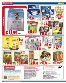 Volantino Casalandia Pagina 12: Special Dog Paté €0,69, Catisfactions Bocconcini €0,99