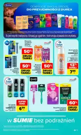 Carrefour Market gazetka tydzień 43 Strona 53: Maszynka do golenia Sensor 3+ Gillette 1 + 4 wkłady