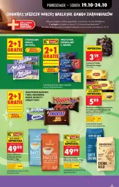 Biedronka gazetka tydzień 43 Strona 3: Herbata Lipton €5,99, Kawa ziarnista Dallmayr €49,99