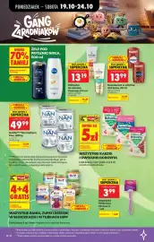 Biedronka gazetka tydzień 43 Strona 6: Mleko modyfikowane Nestle €49,99, Dezodorant Old Spice €13,99