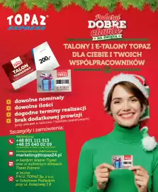 Topaz Express gazetka tydzień 43 Strona 10: TOPAZⓇ EXPRESS SIEĆ SKLEPÓW TOPAZ TALON TOWAROWY do wykorzystania w sieci