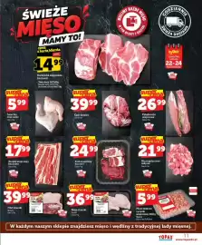 Topaz Express gazetka tydzień 43 Strona 11: Mięso mielone z szynki wieprzowej Olewnik €5,99, Zestaw wołowy na rosół €24,99