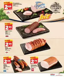 Topaz Express gazetka tydzień 43 Strona 13: Filet indykiem faszerowany JBB €2,79, Kiełbasa Morlińska z piersi kurczaka €2,49