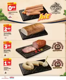 Topaz Express gazetka tydzień 43 Strona 14: Pasztetowa Od Szymona €1,79, Kurczak zapiekany z pieczarkami KABO €2,69