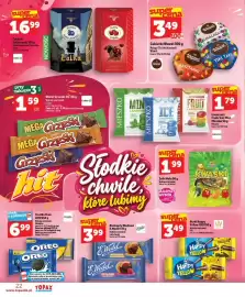 Topaz Express gazetka tydzień 43 Strona 22: Rurki Happy Yellow €3,49, Biskwity Wedlowe E.Wedel €3,99