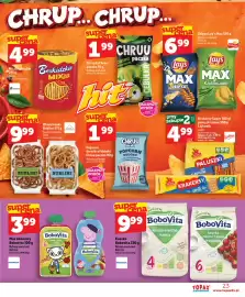 Topaz Express gazetka tydzień 43 Strona 23: Mus owocowy Bobovita €3,99, Kaszka mleczna Bobovita €9,99