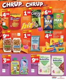 Topaz Express gazetka tydzień 43 Strona 23: Mus owocowy Bobovita €3,99, Kaszka mleczna Bobovita €9,99
