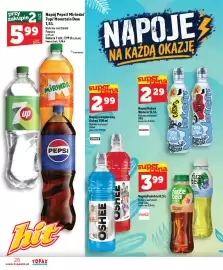 Topaz Express gazetka tydzień 43 Strona 26: Napój Kubuś Waterrr €2,99, Napój Fuzetea €3,99