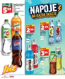Topaz Express gazetka tydzień 43 Strona 26: Napój Kubuś Waterrr €2,99, Napój Fuzetea €3,99