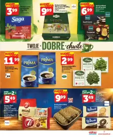 Topaz Express gazetka tydzień 43 Strona 7: Kawa mielona Prima Finezja €11,99, Herbata ziołowa Bifix €2,99