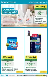 ERLI gazetka tydzień 43 Strona 2: Tabletki do zmywarki Finish Power Essential €45,99