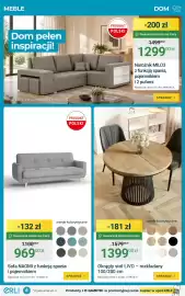 ERLI gazetka tydzień 43 Strona 8: Okrągły stół Livo rozkładany 100/200 cm €1.399,00