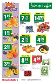EuroSPAR gazetka Strona 2: Truskawka polska €14,99, Dynia muscat polska €3,99