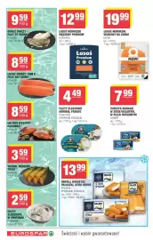 EuroSPAR gazetka Strona 8: Łosoś norweski wędzony na zimno Mowi €19,99, Trewal wędzony tusza Kohler €3,59