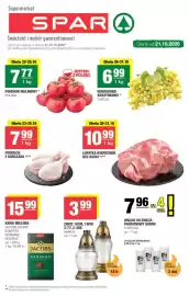 Spar gazetka Strona 1: Winogrono rodzynkowe €6,99, Łopatka wieprzowa bez kości €10,99