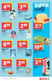 Spar gazetka Strona 3: Ser żółty gouda OSM Włoszczowa €2,19, Ser topiony krążek Hochland €4,99