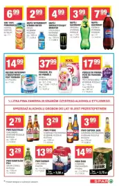 Spar gazetka Strona 7: Sok Pomarańcza Hortex 100% €6,99, Napój gazowany 3 Cytryny Zbyszko €3,99