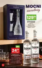 Twój Market gazetka | Alkohole Strona 14: Zestaw wódka Pravda 0,7 l + 2 kieliszki €129,99