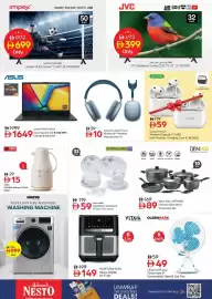 Nesto catalogue Page 13: Impex QLED Smart TV 50" GLORIA50Q €699,00, Asus Ryzen5.40 8/512/W11 E1404FA-EB1211W €1.649,00
