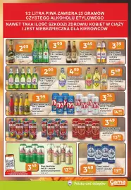 Gama gazetka Strona 11: Piwo Leżajsk €13,96, Piwo Żywiec 0% €2,99