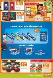 Gama gazetka Strona 5: Dżem MW Gama €3,69, Baryłki Wedel €24,99