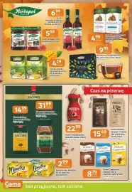 Gama gazetka Strona 6: Herbata zielona Herbapol Big-active €4,29, Kawa rozpuszczalna Nescafe Classic €22,99