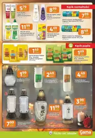 Gama gazetka Strona 9: Karma dla Kota Friskies €1,49, Wkład Olejowy Do Zniczy €4,49