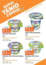 E.Leclerc gazetka Strona 11: Śmietana 18% Primo Zott €1,55, Śmietana 18% Primo bez laktozy Zott €1,90