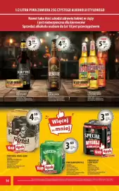 Arhelan gazetka Strona 14: Piwo Special Jasny Pełny €3,69, Piwo Kozel Cerny, Lezak €4,59